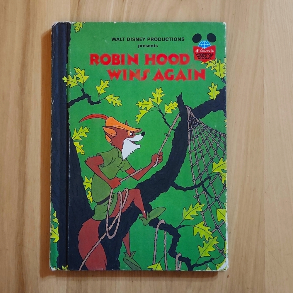 Walt Disney, RobinHood Wins Again, Book
